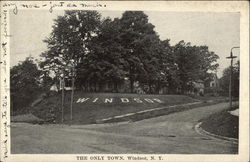 The Only Town Postcard