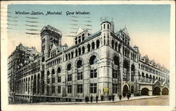 View of Windsor Station Montreal, QC Canada Quebec Postcard Postcard
