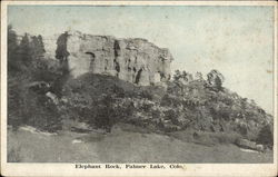 Elephant Rock Palmer Lake, CO Postcard Postcard