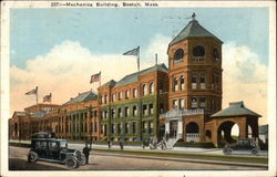 Mechanics Building Postcard