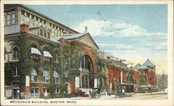 Mechanics Building Postcard