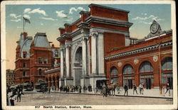 North Station Postcard