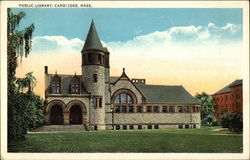 Public Library Postcard