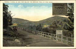 Hoosic Tunner is 1060 Feet Below the Mohawk Trail at This Point Postcard