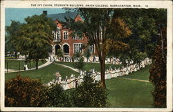 The Ivy Chain, Students Building, Smith College Postcard