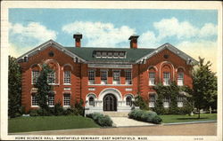 Home Science Hall, Northfield Seminary East Northfield, MA Postcard Postcard