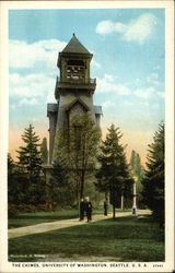 The Chimes, University of Washington Seattle, WA Postcard Postcard