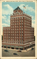 Marcus Whitman Hotel Walla Walla, WA Postcard Postcard