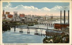 Milling District Postcard