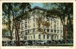 The Elton Hotel Waterbury, CT Postcard Postcard