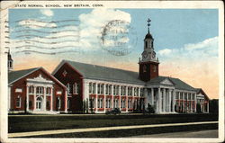 State Normal School New Britain, CT Postcard Postcard