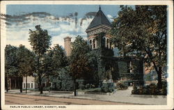 Parlin Public Library Postcard