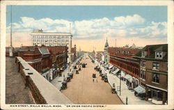 Main Street Walla Walla, WA Postcard Postcard