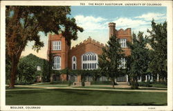 The Macky Auditorium, University of Colorado Postcard