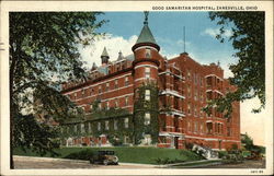 Good Samaritan Hospital Zanesville, OH Postcard Postcard