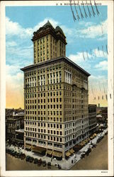 View of U.B. Building Dayton, OH Postcard Postcard