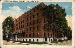 Charleston General Hospital Postcard