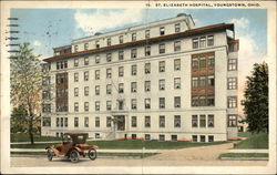 St. Elizabeth Hospital Youngstown, OH Postcard Postcard