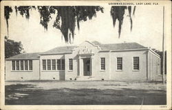 Grammar School Lady Lake, FL Postcard Postcard