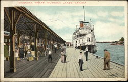 Muskoka Wharf Postcard
