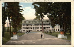 Practical Bible Training School Johnson City, NY Postcard Postcard