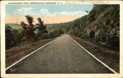 Lackawanna Trail View Kirkwood, NY Postcard Postcard