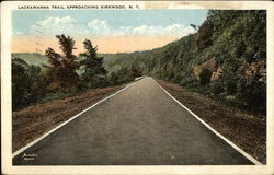 Lackawanna Trail View Postcard