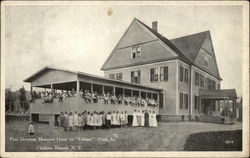 Paul Devereux Memorial Home for Tribune Fresh Air Children Postcard