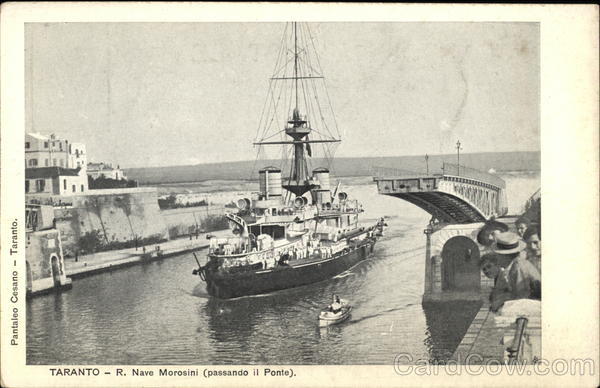 Taranto - R. Nave Morosini (Passando il Ponte) Navy