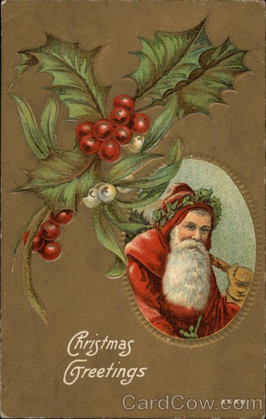 Christmas Greetings Santa Claus