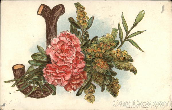 Letter J with Flowers Alphabet Letters