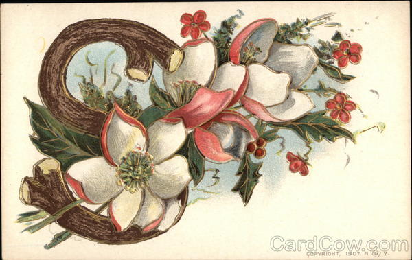 Letter S with Flowers Alphabet Letters