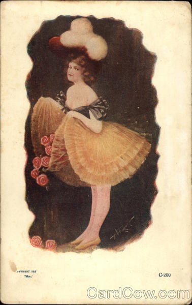 Girl Picking Roses Girls