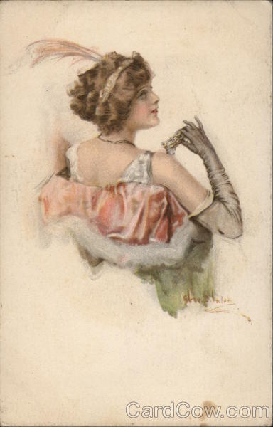 Flapper Woman from 1920's Women