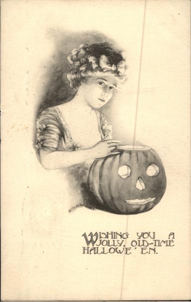 Wishing You a Jolly Old-Time Halloween