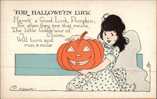 For Halloween Luck E. Weaver