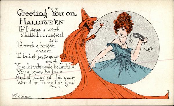 Greeting You on Halloween E. Weaver