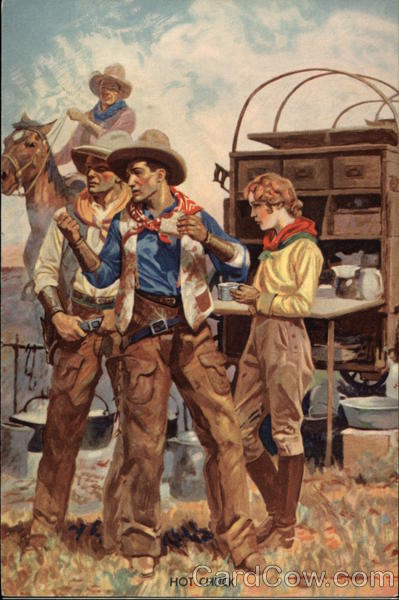 Hot Chuckwagon Lunch Cowboy Western