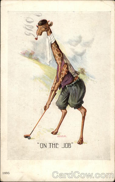 On the Job Dressed Animals