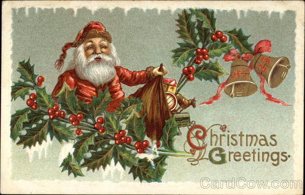 Christmas Greetings Santa Claus
