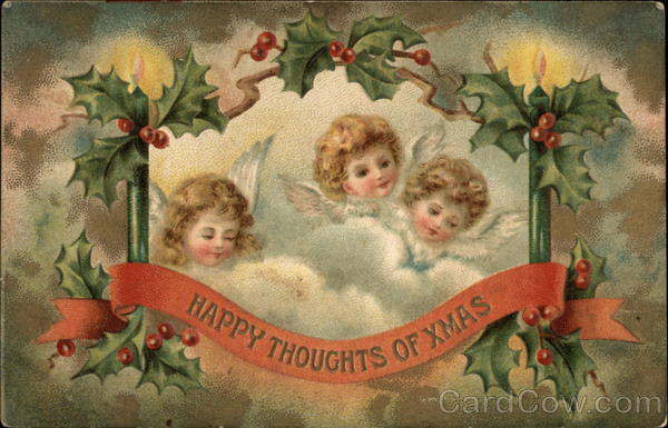 Happy Thoughts of Christmas Angels