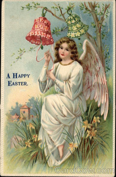 A Happy Easter With Angels