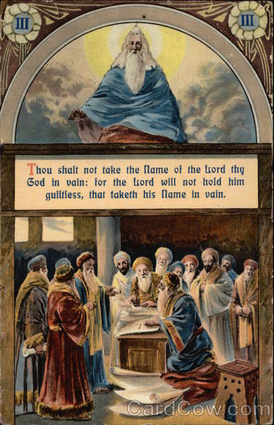 Third Commandment Religious