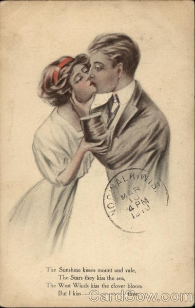 The Sunshine Kisses Mount and Vale, the Stars they Kiss the Sea