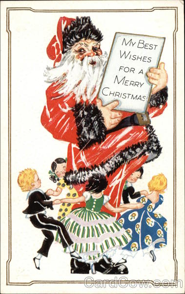 My Best Wishes for a Merry Christmas Santa Claus