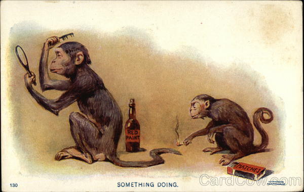 Something Doing Monkeys