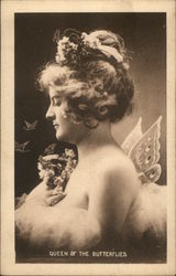 Queen of the Butterflies Postcard