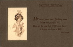 On Your Birthday Postcard