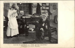 David Warfield, in "The Music Master." Actors Postcard Postcard