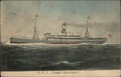 R. P. D. "Adolph Woermann" Postcard